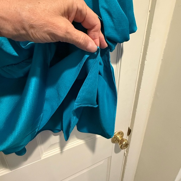 Lilly Pulitzer NWT Size 4 Elegant Blakelynn Blue Rhapsody Elbow Sleeve Top (516) - Picture 12 of 14